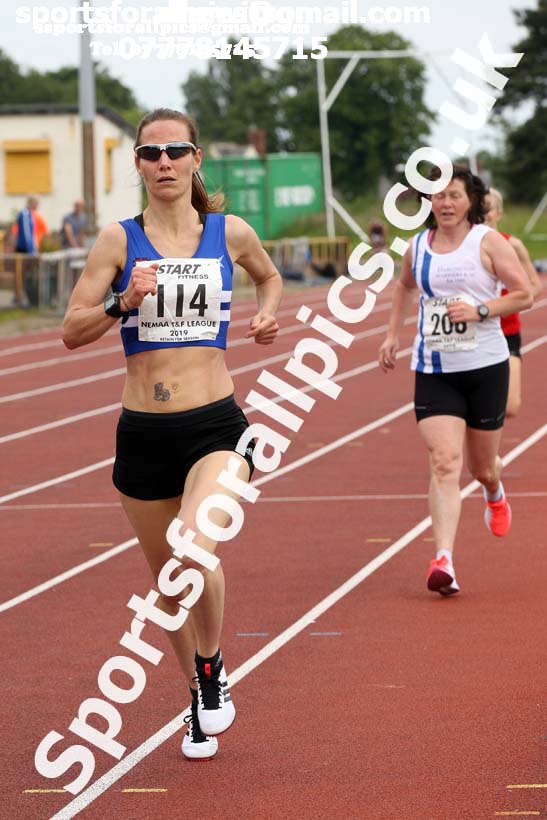 Womens 1500 metres, 2019 NEMA Track and Field Champs, Monkton. Photo:  David T. Hewitson/Sports for All Pics